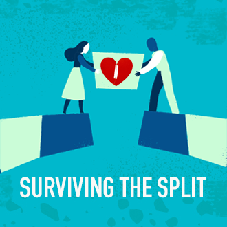 Surviving the Split Podcast Cover Art